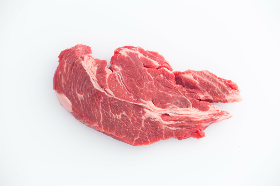 Beef Neck Isolated On A Background