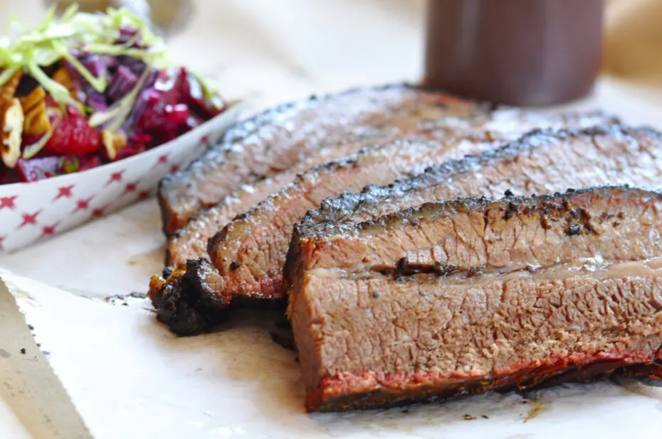 Smoked Brisket With Sides