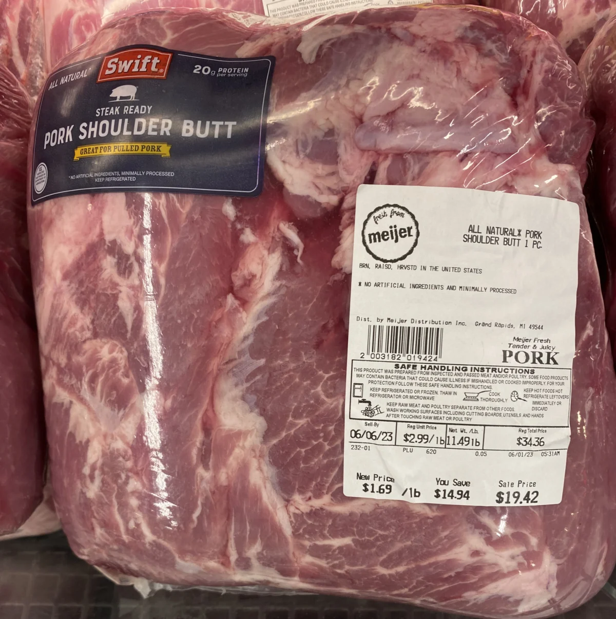 Pork Shoulder Butt Sell By Date