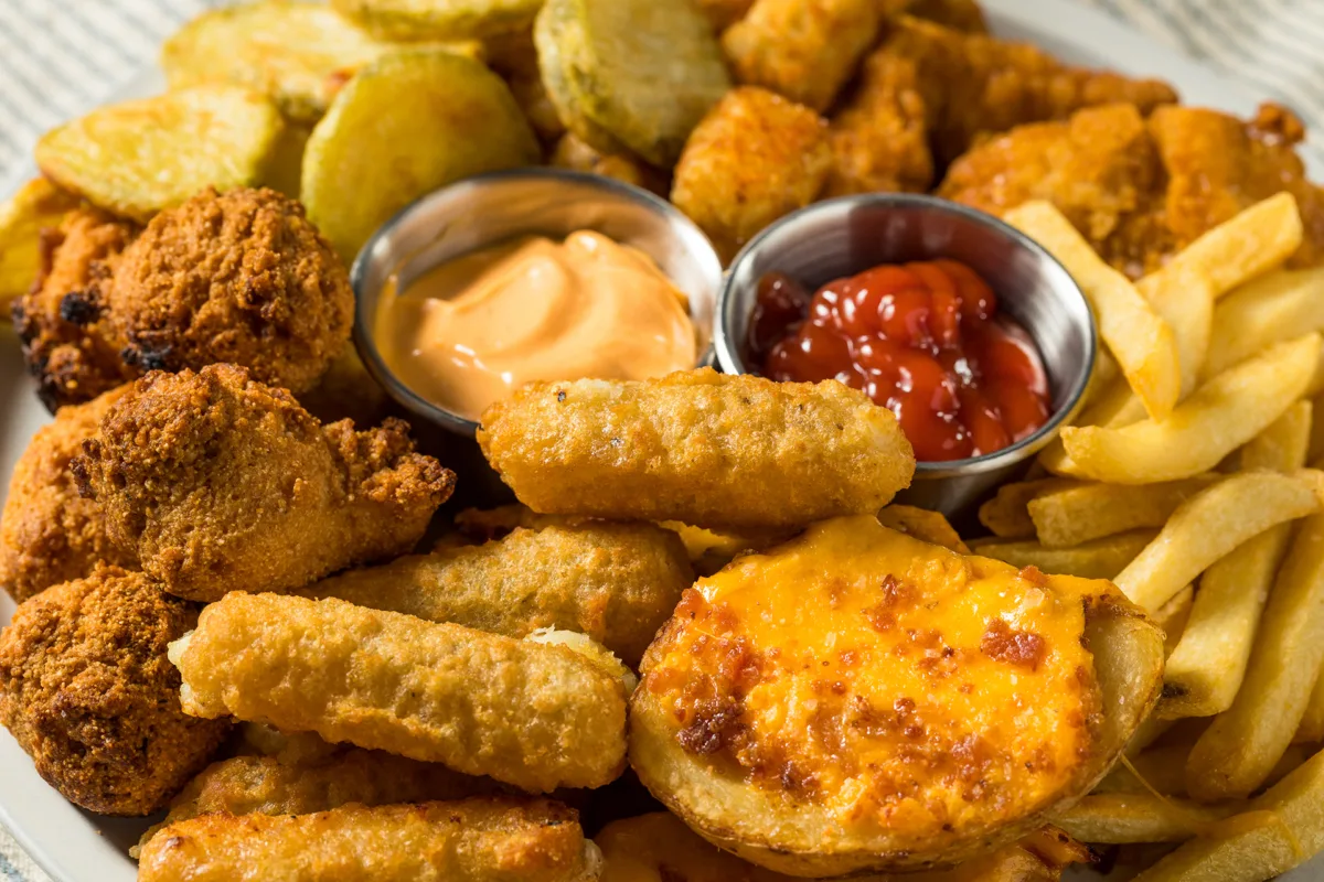 Deep Fried Appetizer Platter