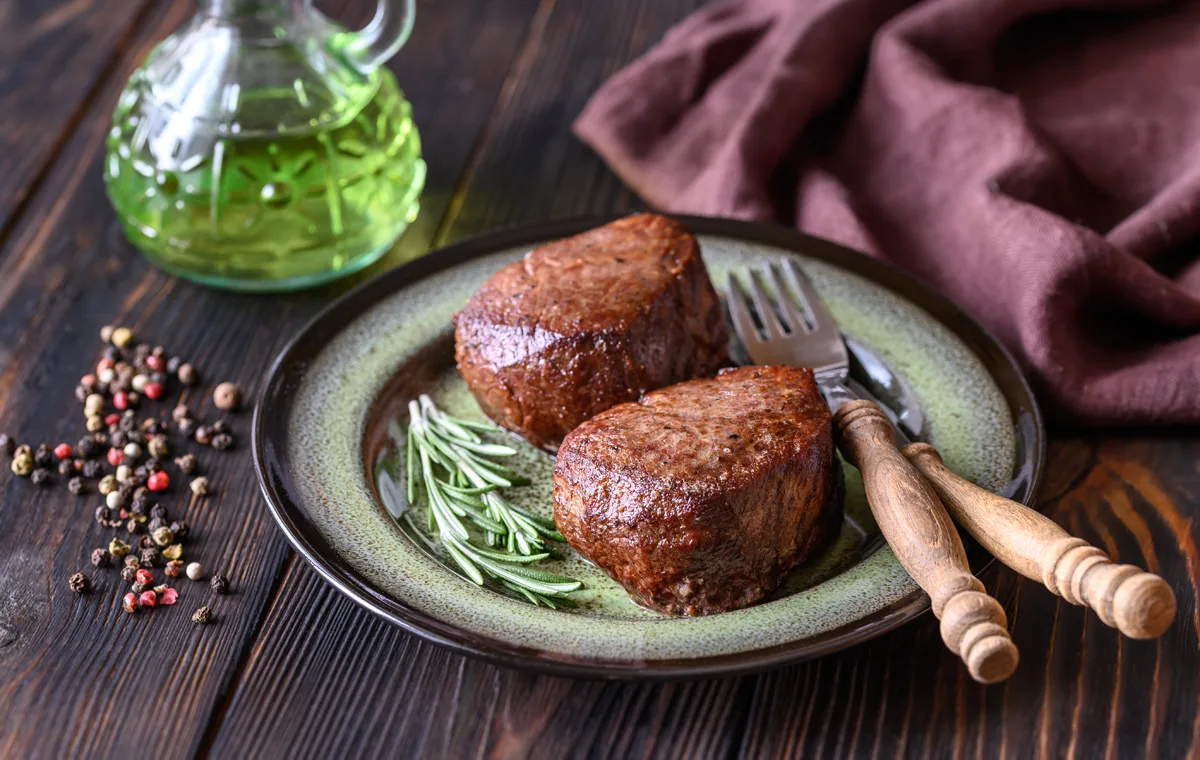 Plated Filet Mignon