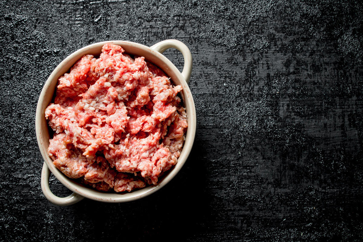 The Ground Beef In A Bowl.