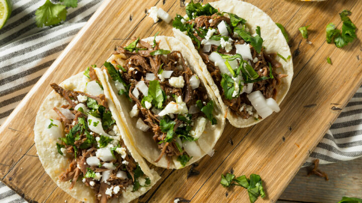 Homemade Beef Barbacoa Tacos