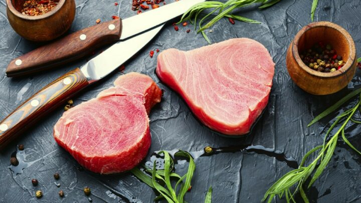 Raw Tuna Steak