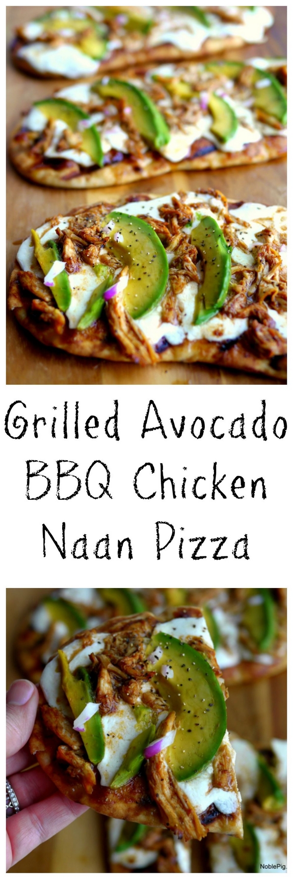 Grilled Avocado Barbecue Chicken Naan Pizza The Perfect Meal Anytime.jpg