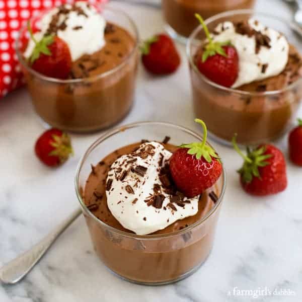 Dark Chocolate Mousse Cups Afarmgirlsdabbles Afd 2.jpg