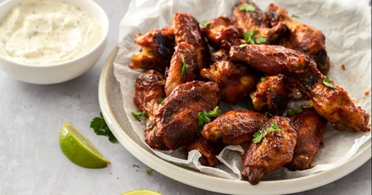 Oven Baked Barbecue Chicken Wings Fb.jpg