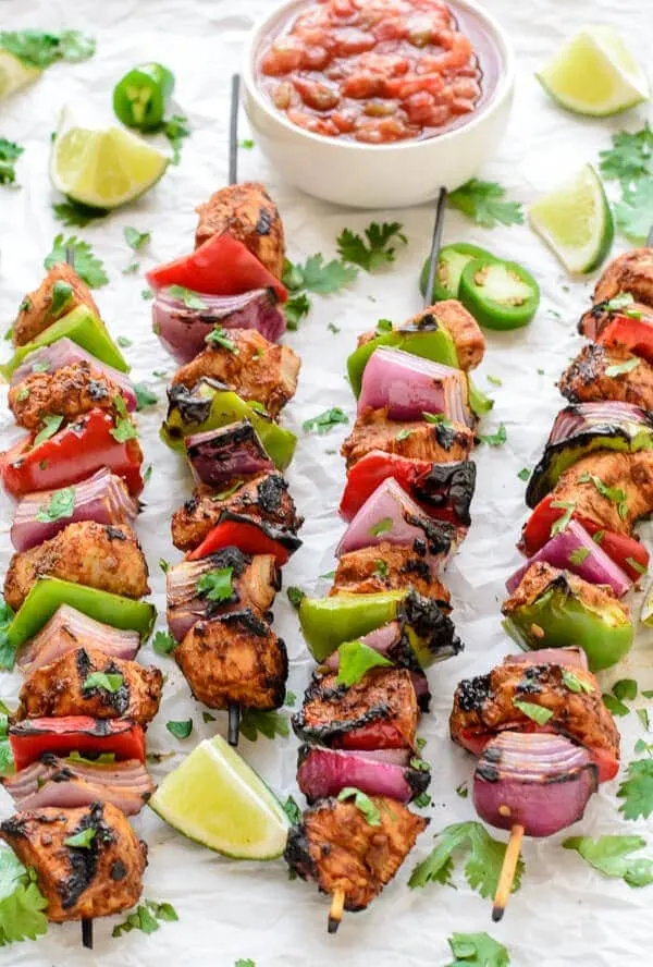 The Best Summer Grilling Recipe Fajita Chicken Kebabs.jpg